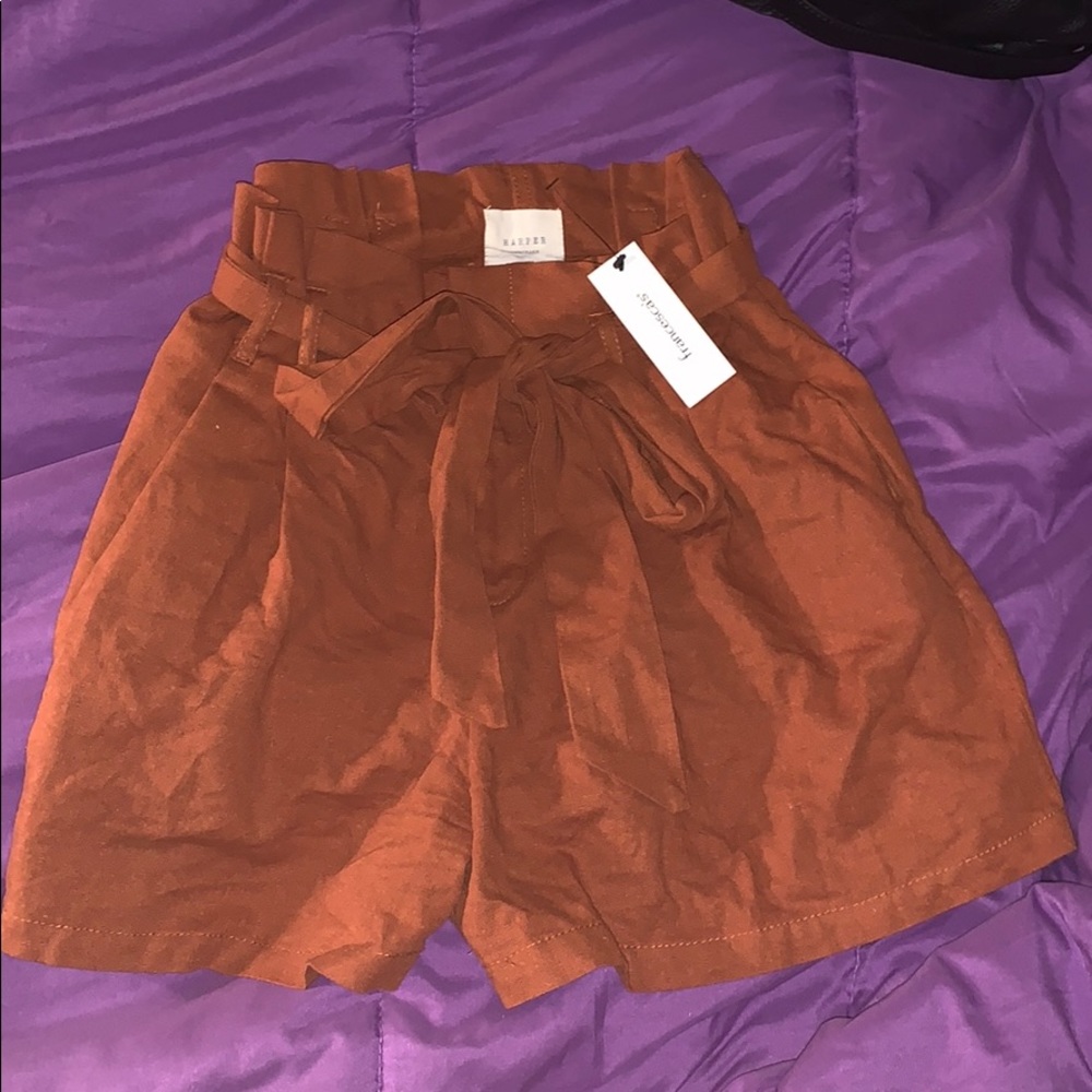 High waisted shorts
